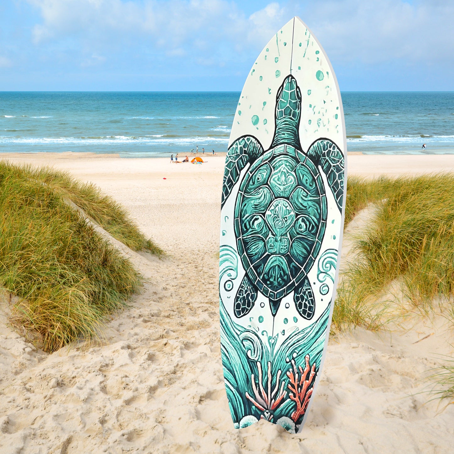 Turtle Surfboard