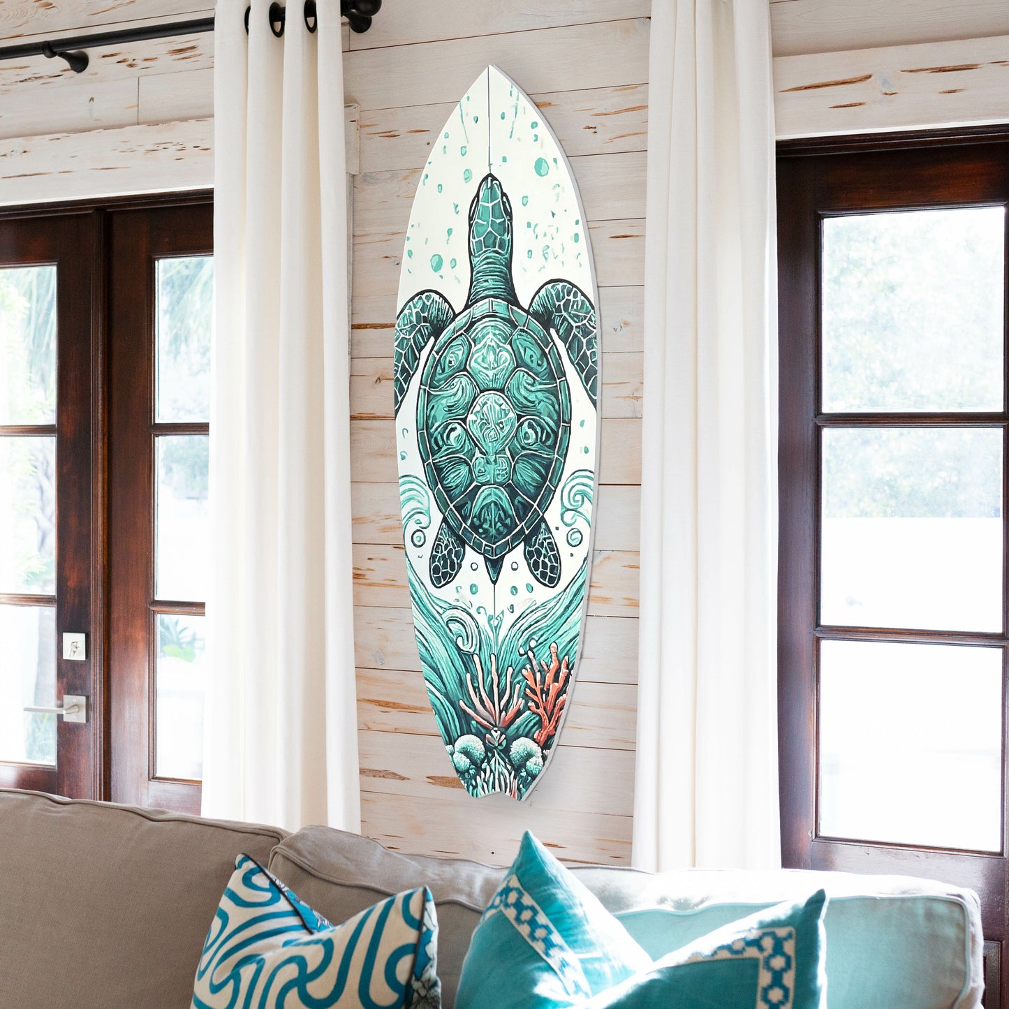 Turtle Surfboard