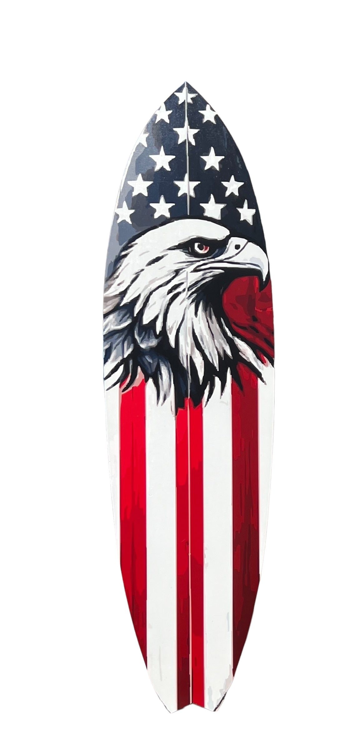 Patriotic Surfboard