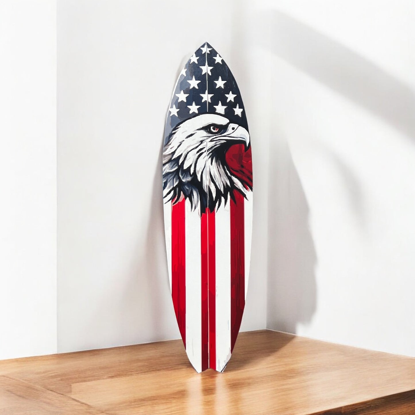 Patriotic Surfboard