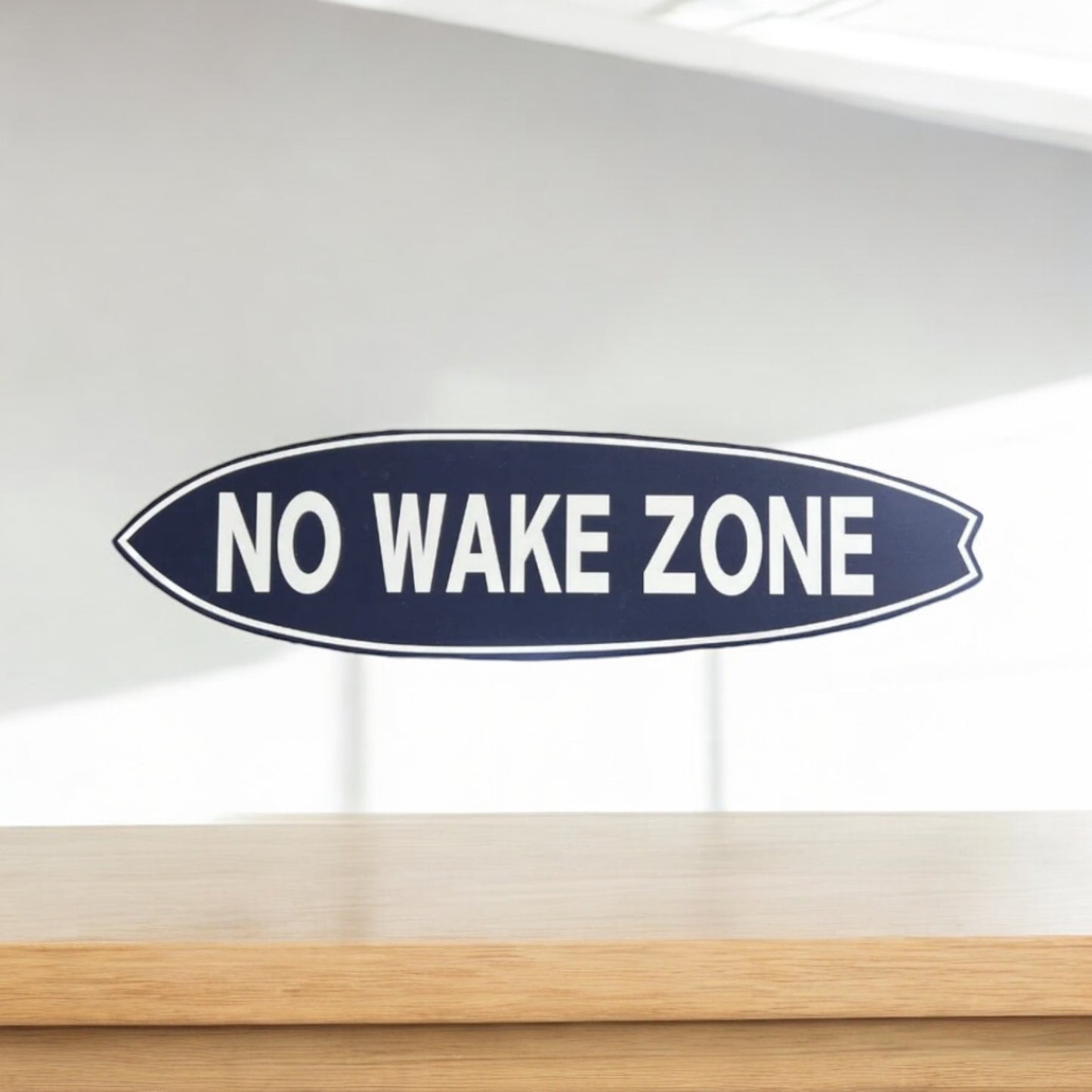 No Wake Zone Surfboard