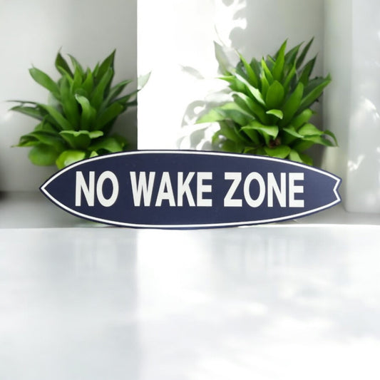 No Wake Zone Surfboard