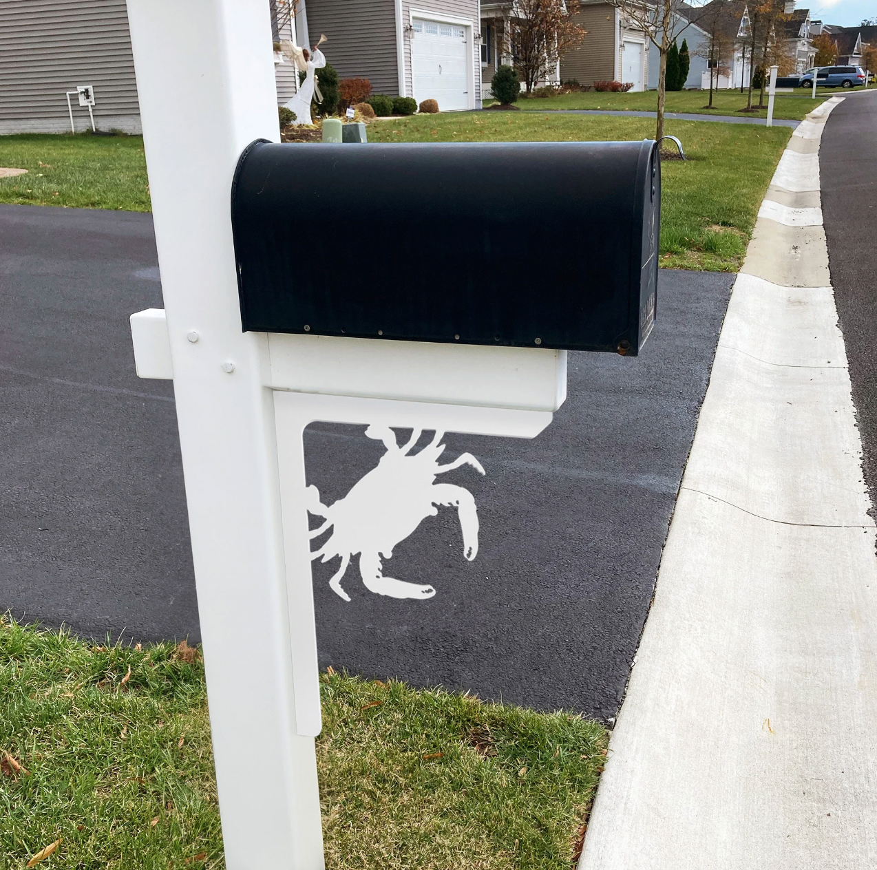 Crab Mailbox Decoration Bracket