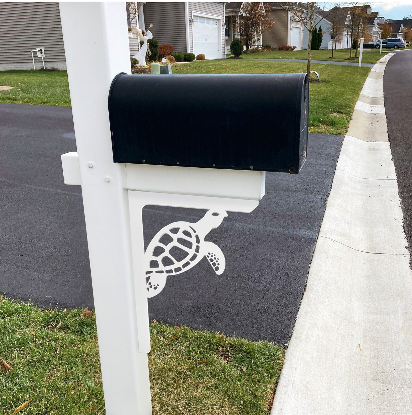 Turtle Mailbox Decoration Bracket