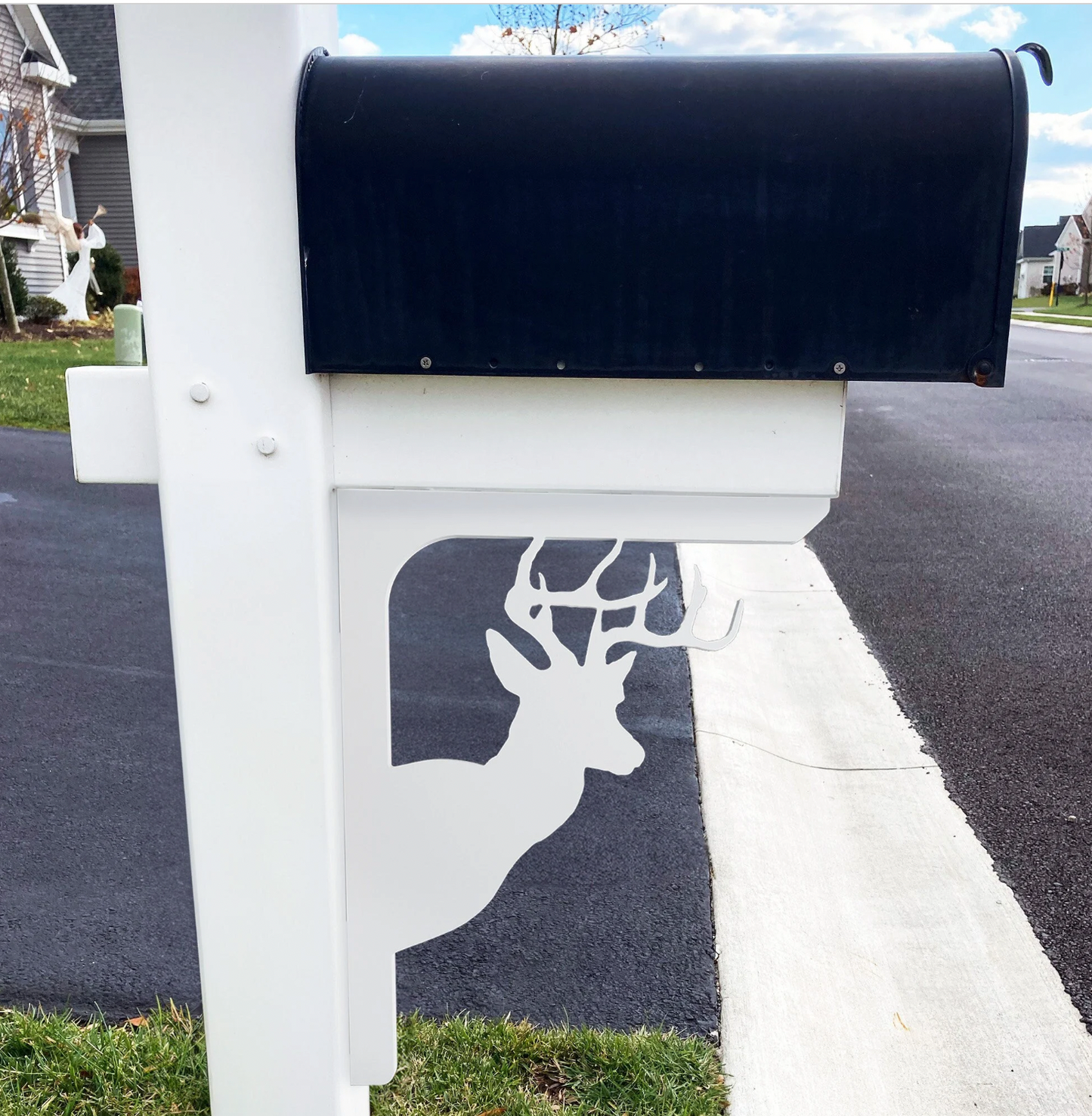 Deer Mailbox Bracket Decoration