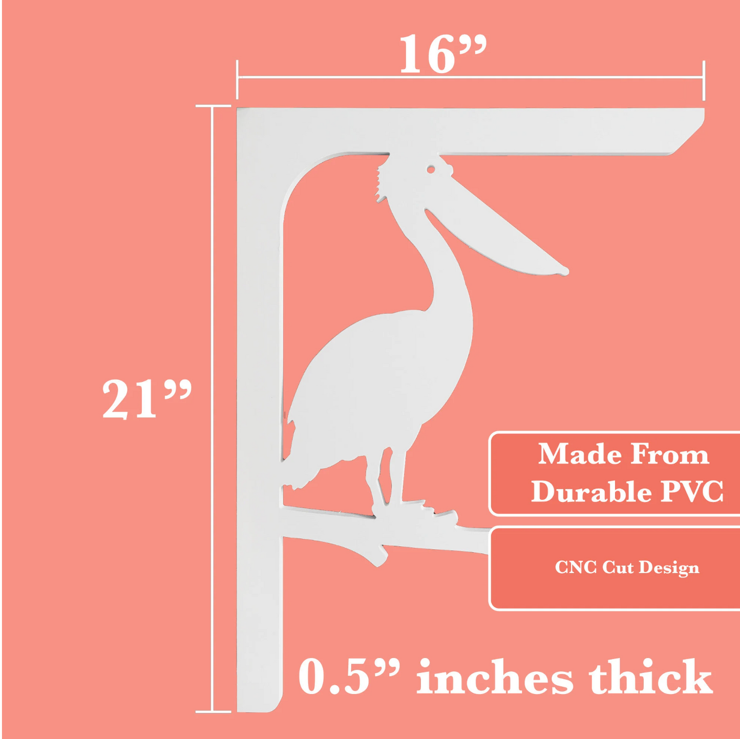 Pelican Mailbox Bracket