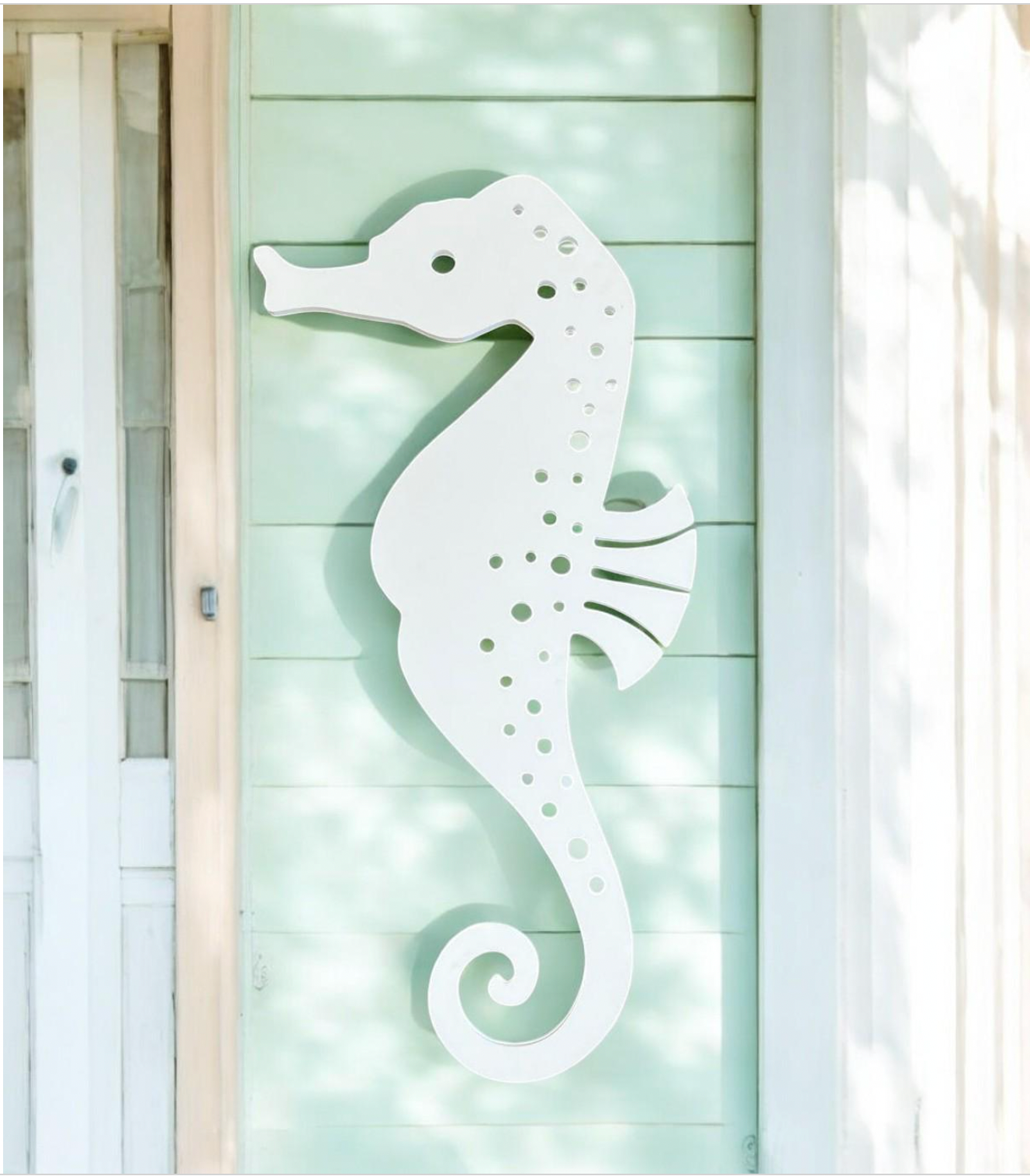 Seahorse House Sign