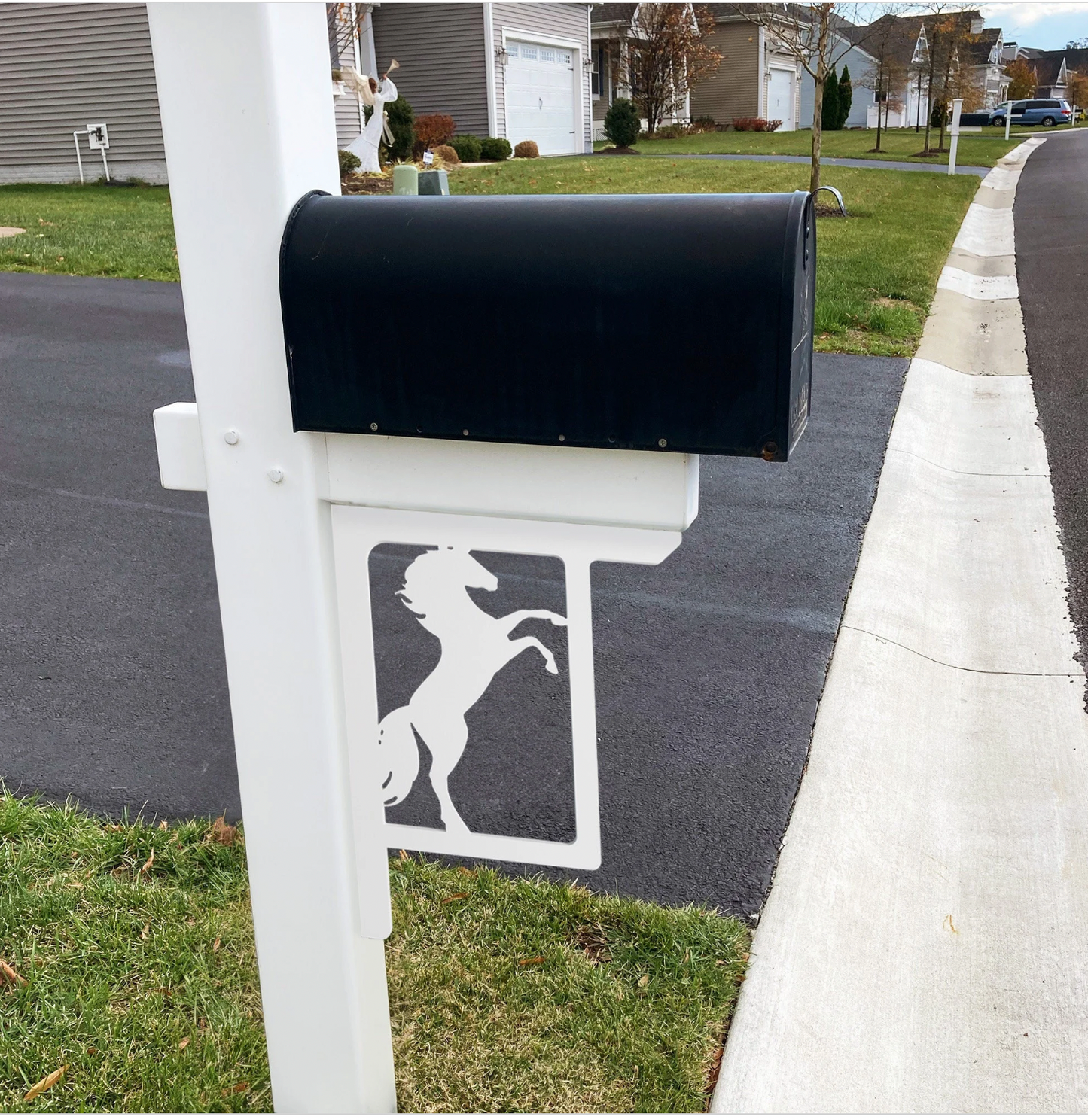 Horse Mailbox Bracket Decoration