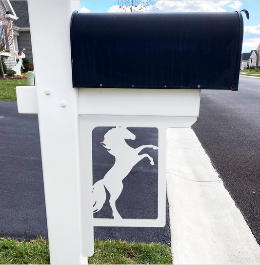 Horse Mailbox Bracket Decoration